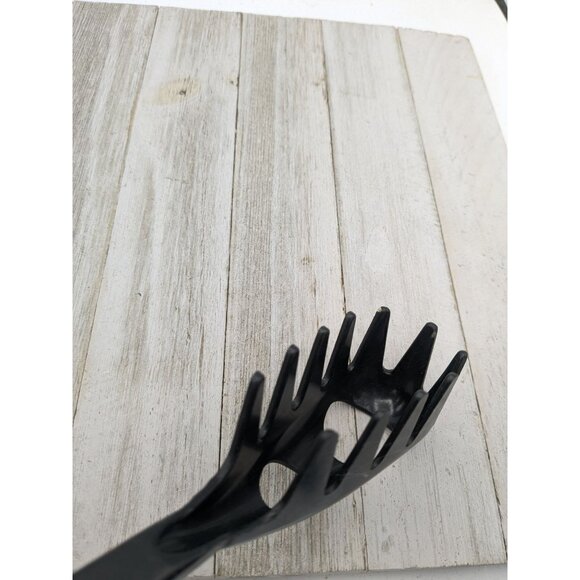 Tailor Made #2 Spaghetti Pasta Fork Black 11" Nylon Fork Server Spoon Measuring - Picture 8 of 8